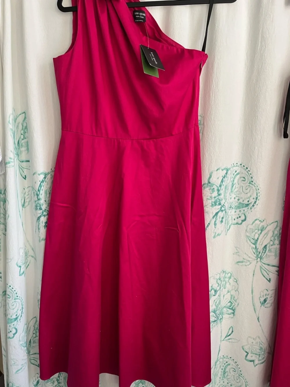 💖 **Kate Spade One-Shoulder Midi Dress – Bold, Elegant & Unforgettable** 💖